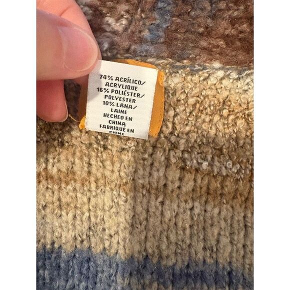 Ruby Rd. Women's 2XL Long Striped Cardigan Sweater Multicolor - Picture 7 of 7